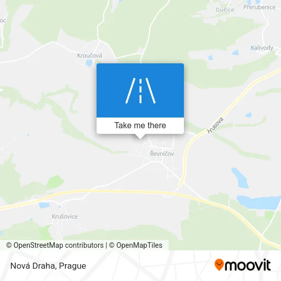Карта Nová Draha