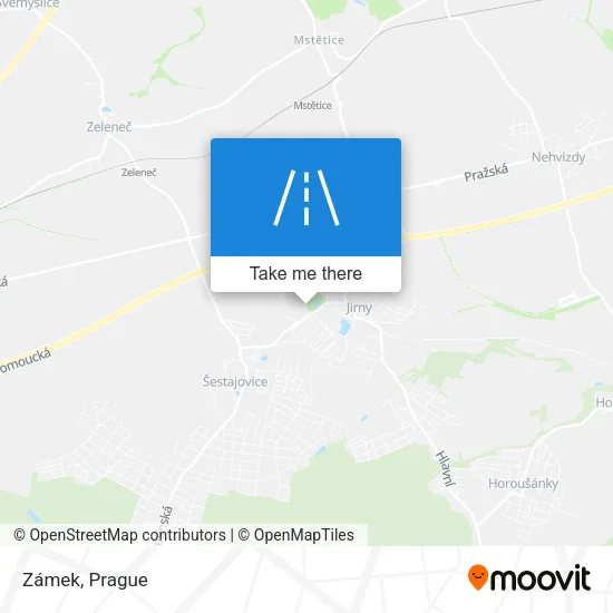 Карта Zámek