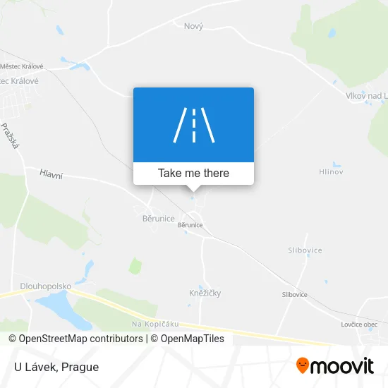 Карта U Lávek
