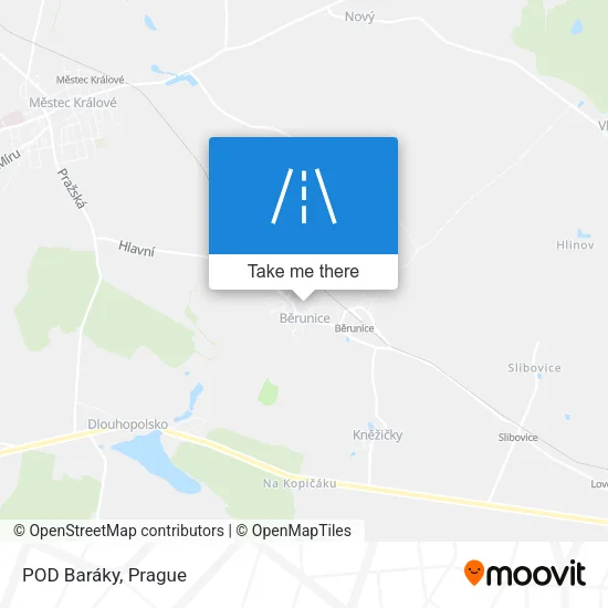 Карта POD Baráky
