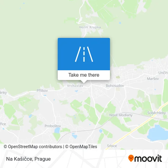 Карта Na Kašičce