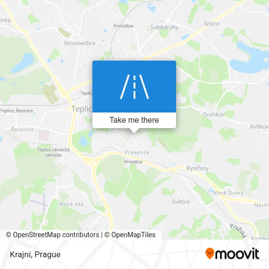 Карта Krajní