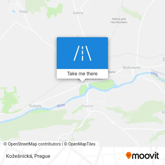 Карта Kožešnická