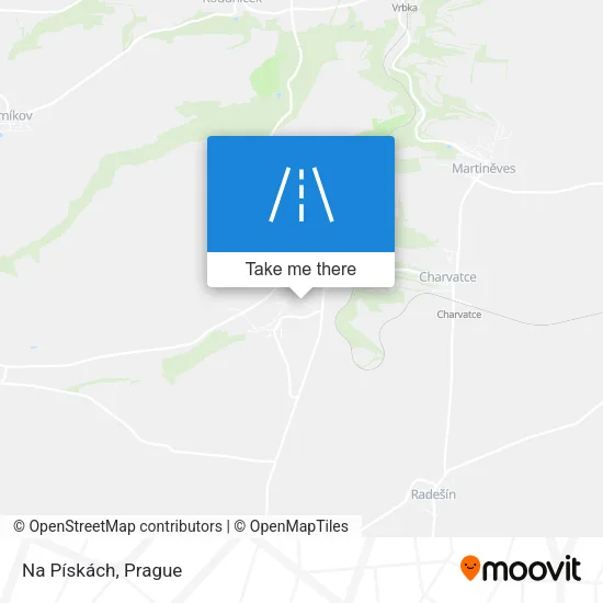 Карта Na Pískách