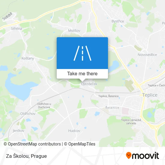 Карта Za Školou