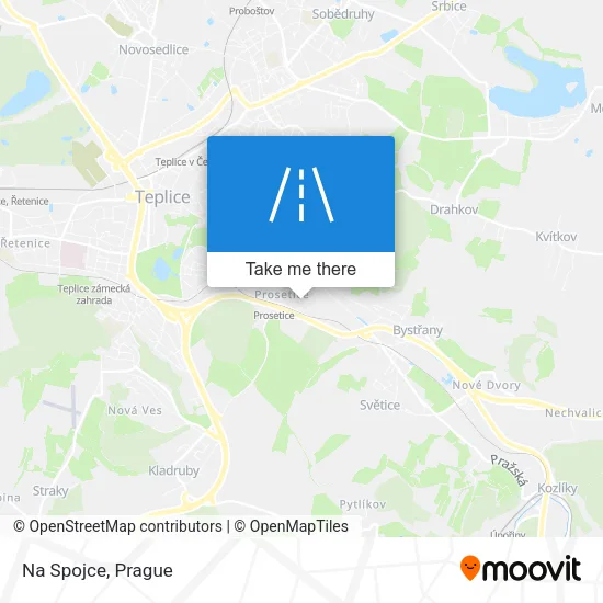 Карта Na Spojce
