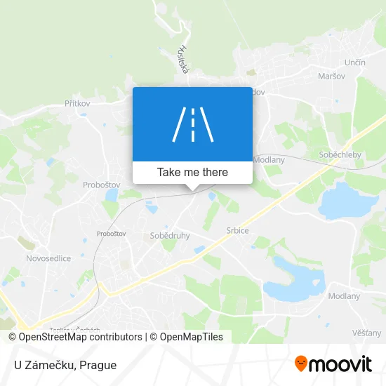 Карта U Zámečku