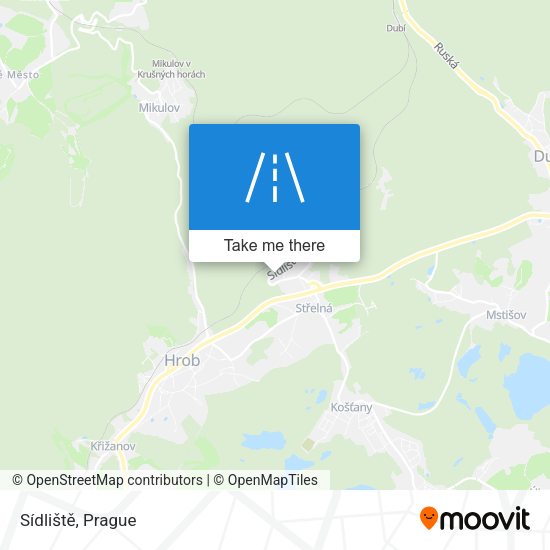 Sídliště map