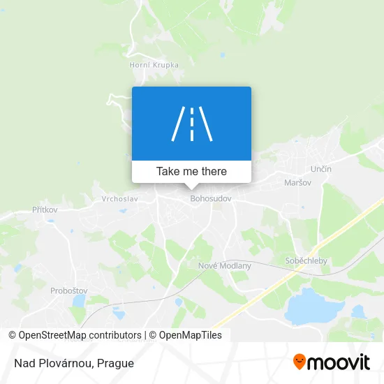 Карта Nad Plovárnou