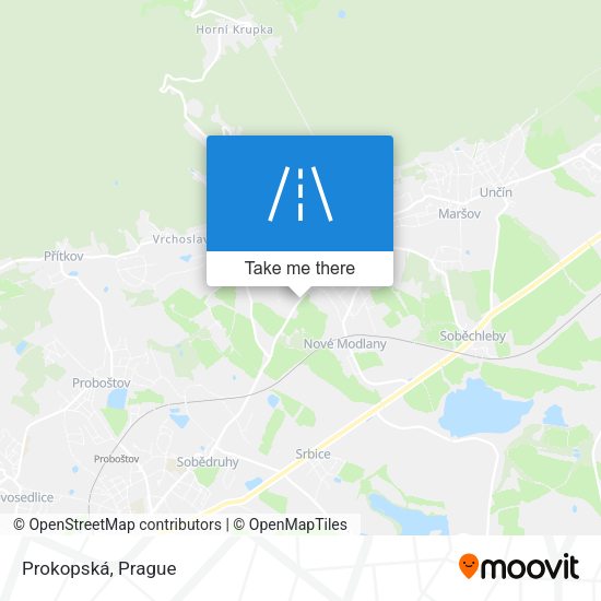 Карта Prokopská