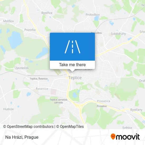 Карта Na Hrázi