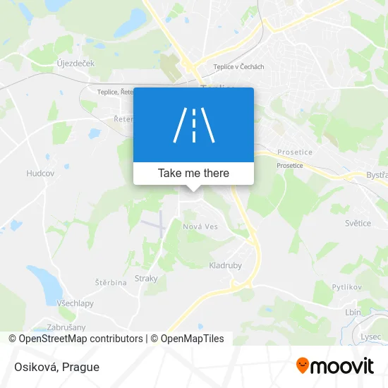 Карта Osiková