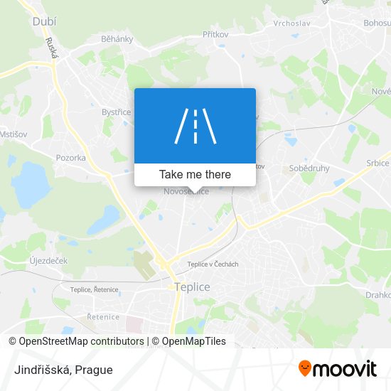 Jindřišská map