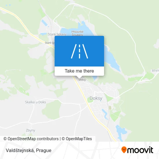 Карта Valdštejnská