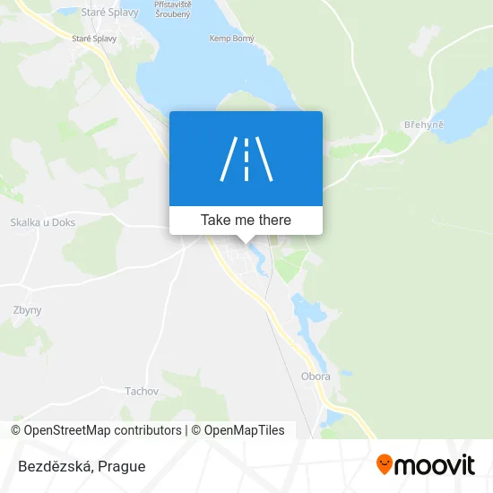 Карта Bezdězská