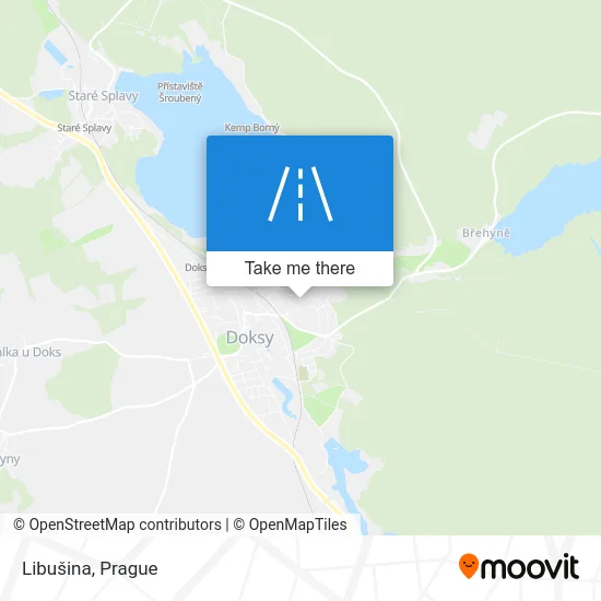 Карта Libušina