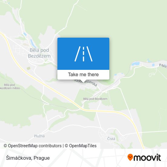 Šimáčkova map