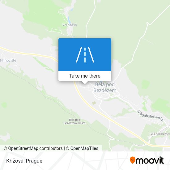 Křížová map