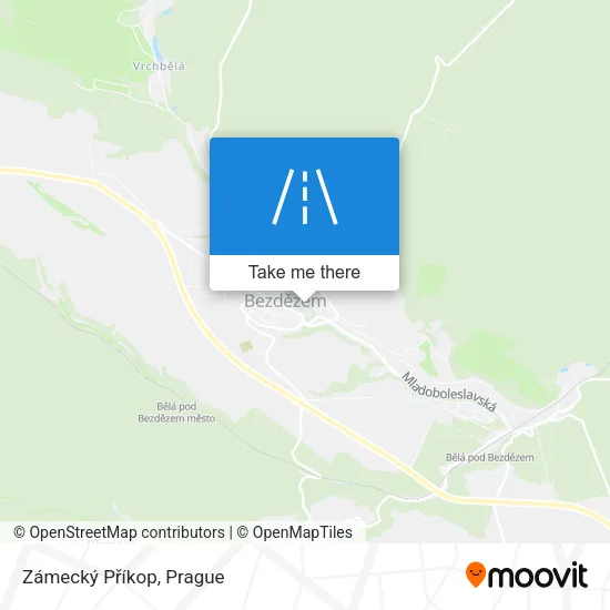 Карта Zámecký Příkop