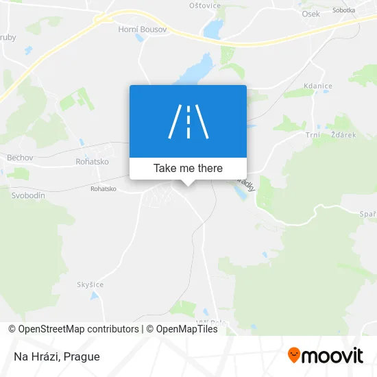 Карта Na Hrázi