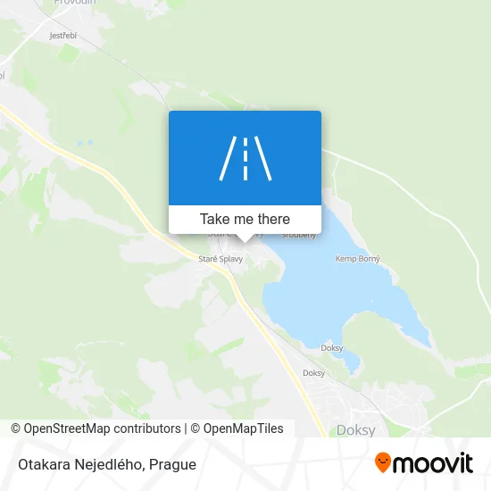 Карта Otakara Nejedlého