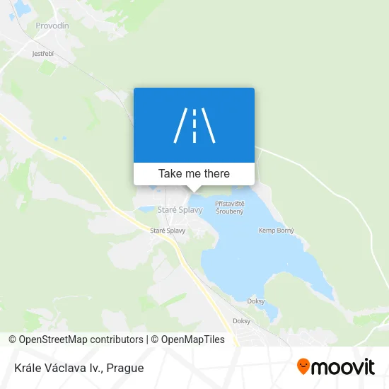 Карта Krále Václava Iv.
