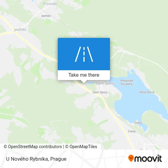 Карта U Nového Rybníka