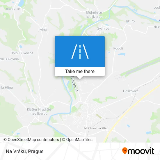 Карта Na Vršku