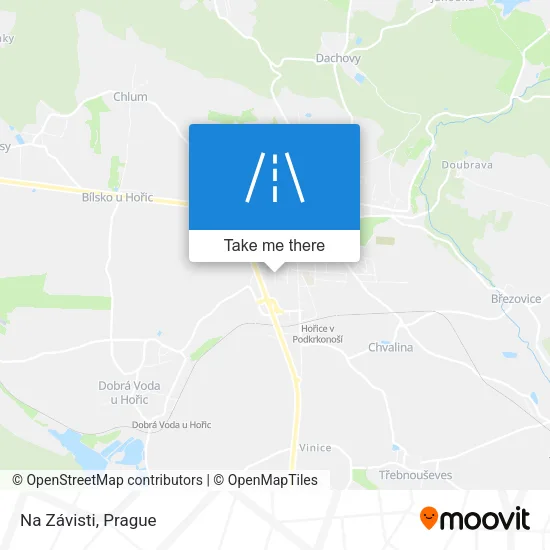 Карта Na Závisti