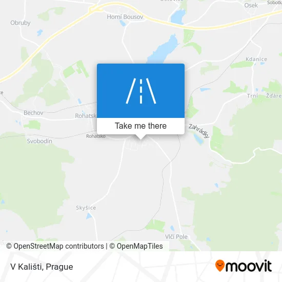 Карта V Kališti