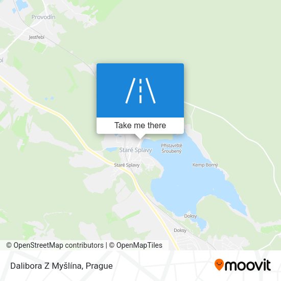 Dalibora Z Myšlína map