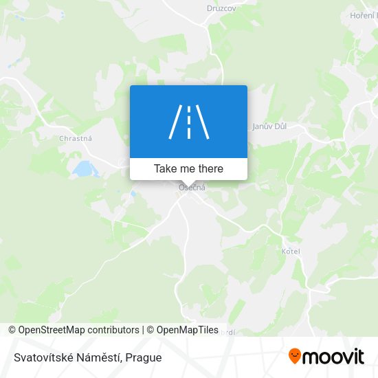 Svatovítské Náměstí map