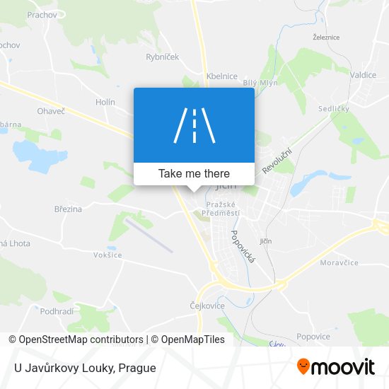 U Javůrkovy Louky map