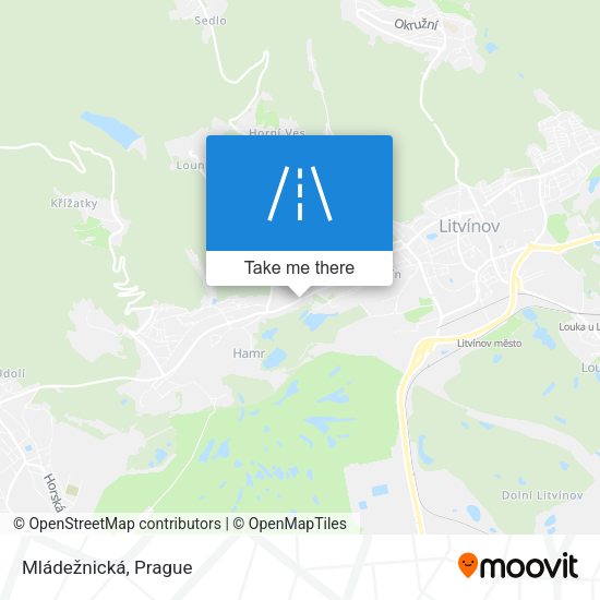 Mládežnická map