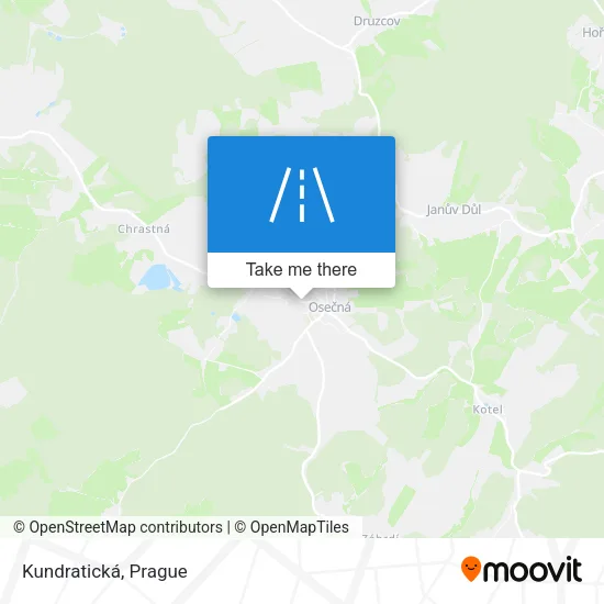Карта Kundratická