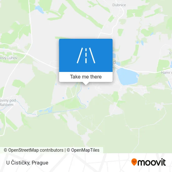 Карта U Čističky