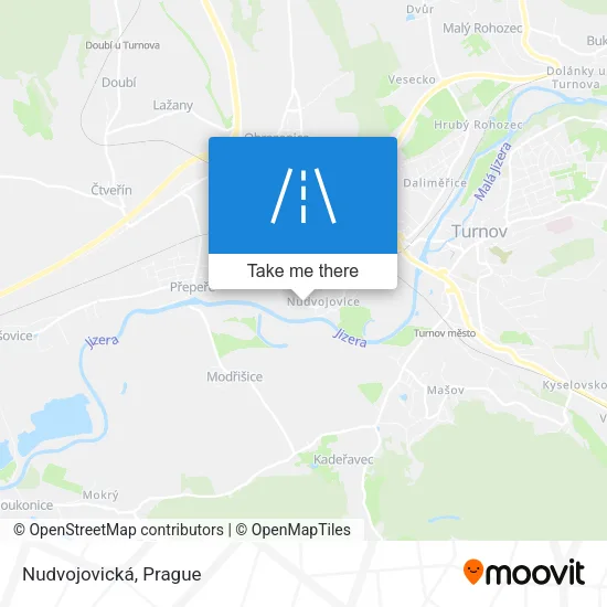 Карта Nudvojovická