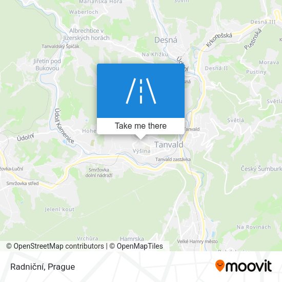 Radniční map