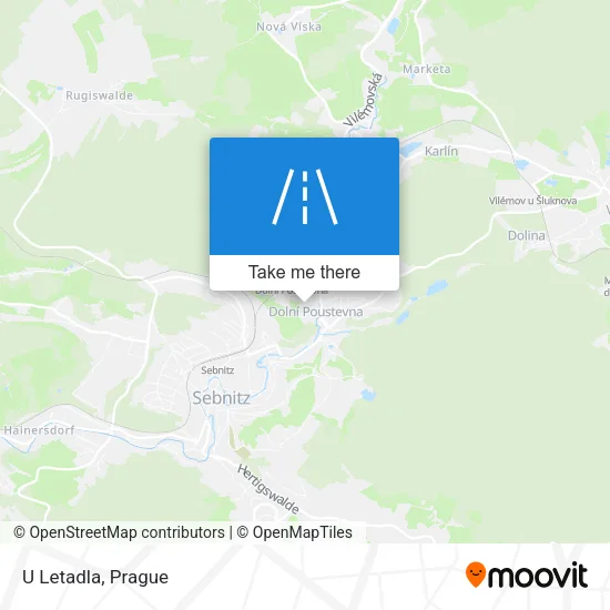 Карта U Letadla