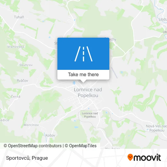 Карта Sportovců