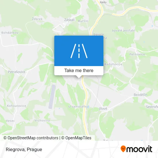 Карта Riegrova