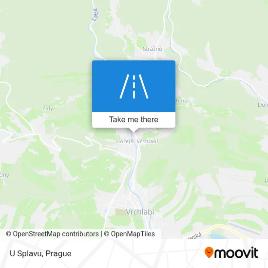 Карта U Splavu