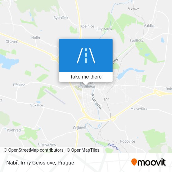 Nábř. Irmy Geisslové map