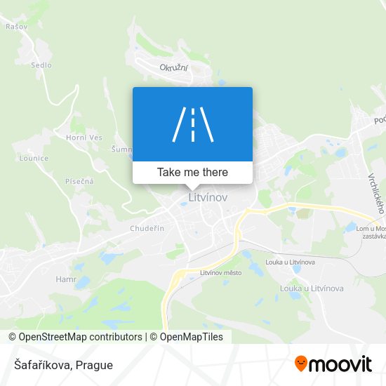 Šafaříkova map