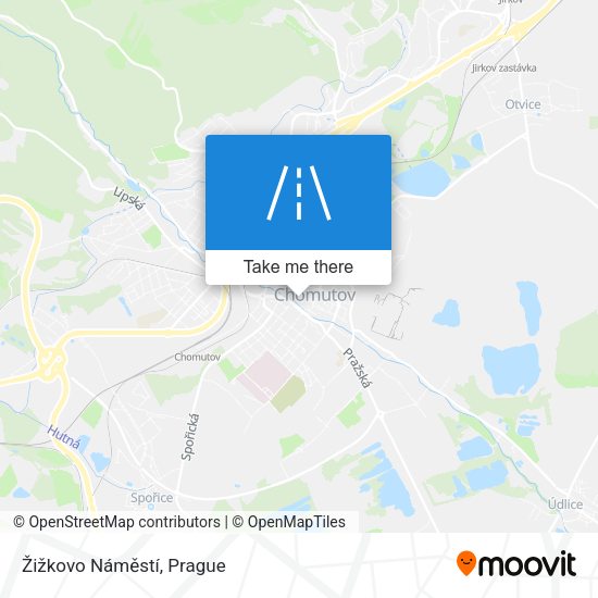 Žižkovo Náměstí map