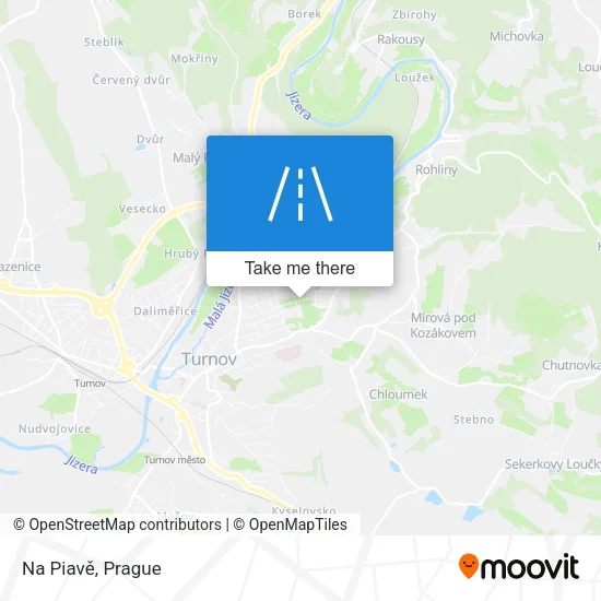 Карта Na Piavě