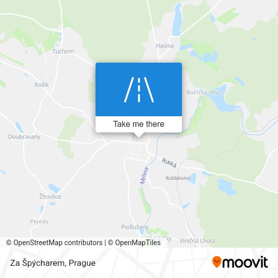 Za Špýcharem map