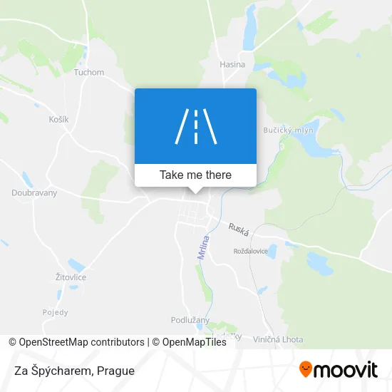 Za Špýcharem map