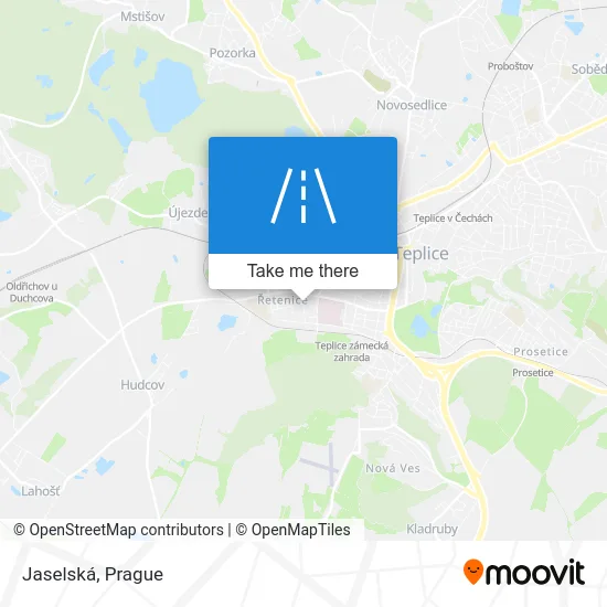 Карта Jaselská
