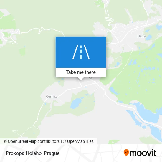 Карта Prokopa Holého